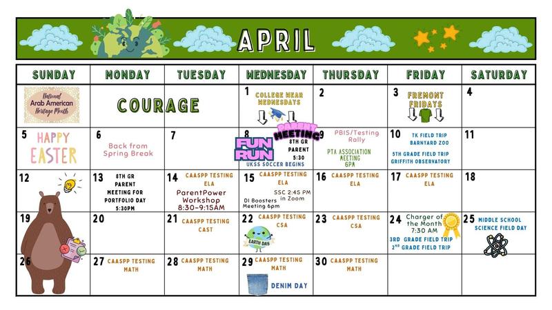 April Calendar Featured Photo