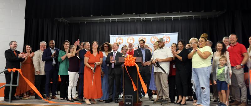 Simon Springs Community School celebrates renovated campus Aug. 13, 2025.