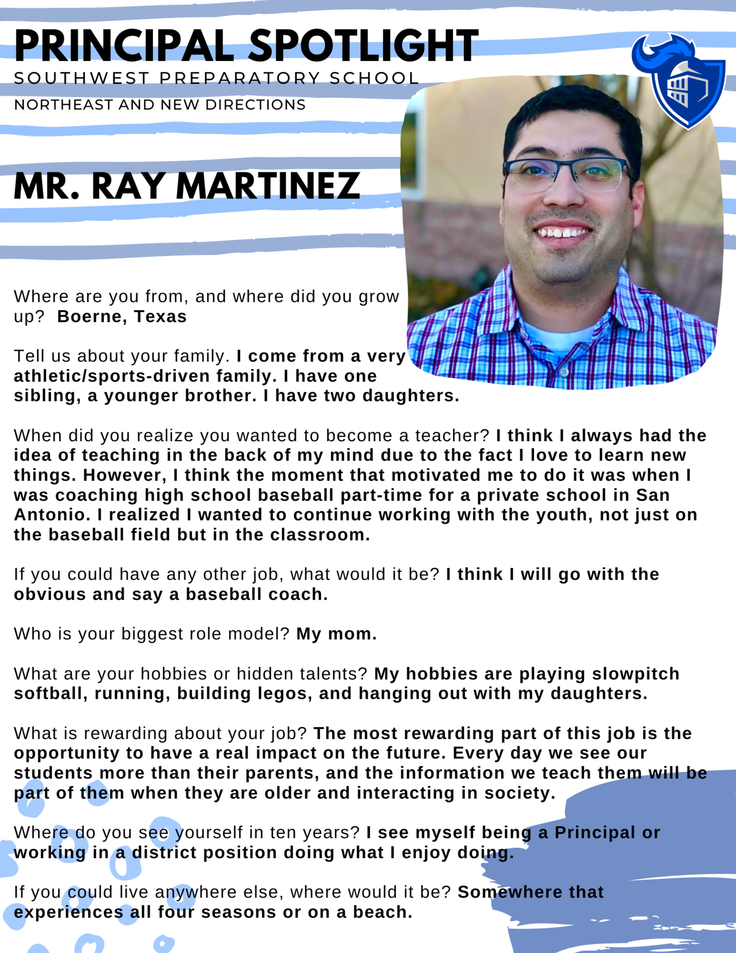 Principal Ray Martinez