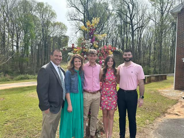 Coach Bridge and Family