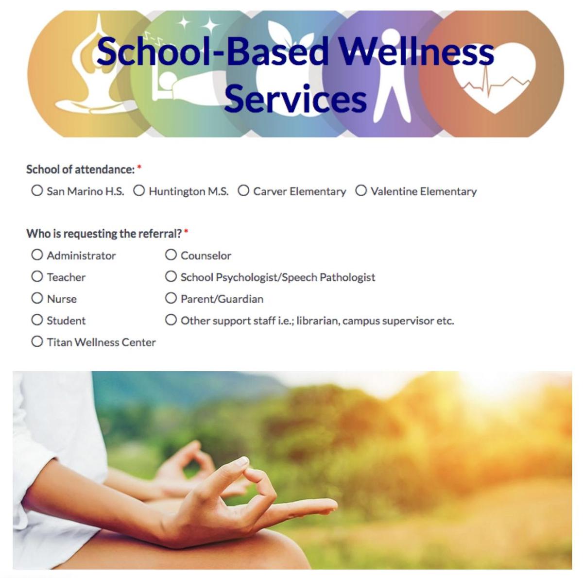 School Based Counseling Referral