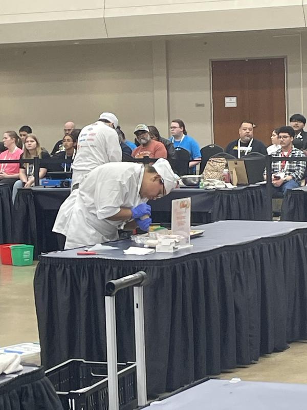 Alysha Osborne competes in the TFRM State contest