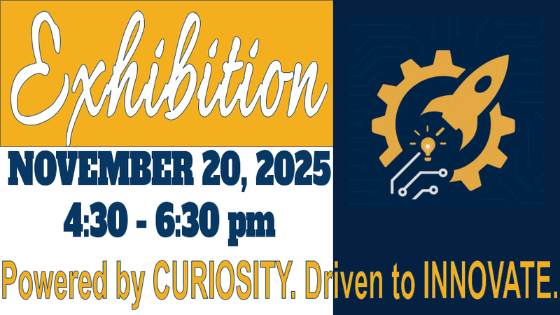 exhibition times November 20th 4:40 - 6:30 pm.