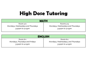 HDT screenshot of schedule