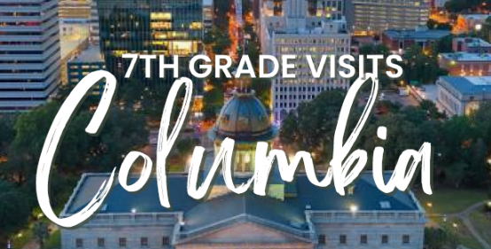 7th grade visits Columbia