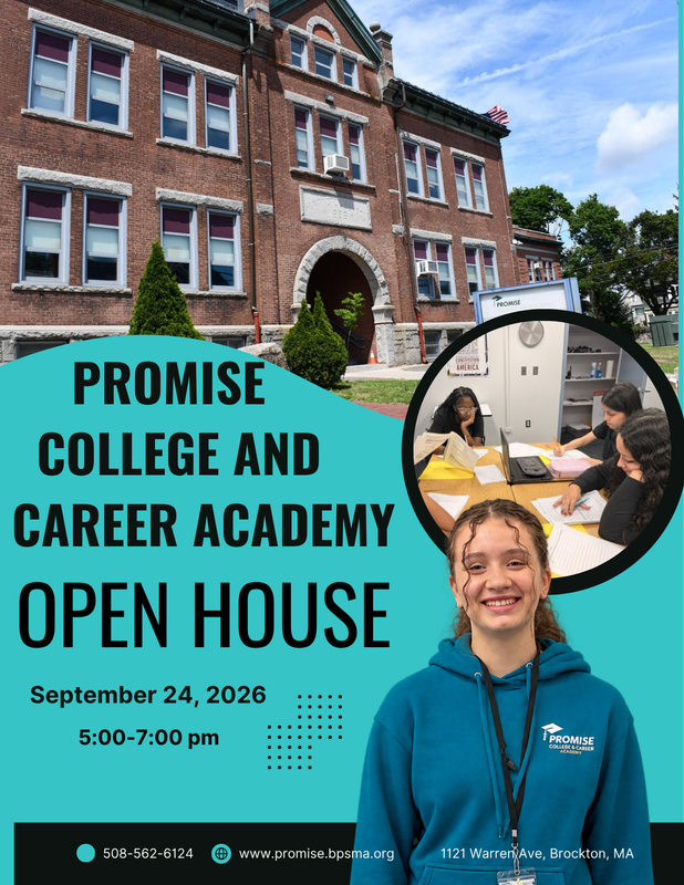 Open House Flyer for PROMISE College and Career Academy