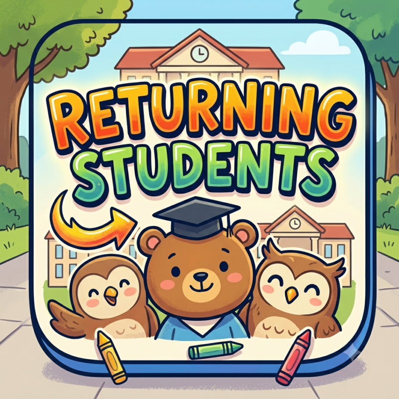 Returning Students click here