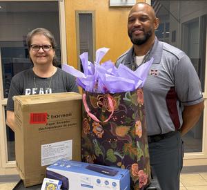 McAdams High School Celebrates National School Librarian Day