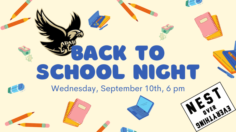 Back to School Night - Click here for more details! Thumbnail Image