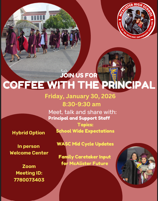 Coffee with the Principal