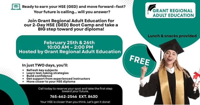 promo graphic - GRAE HSE Bootcamp February 2026