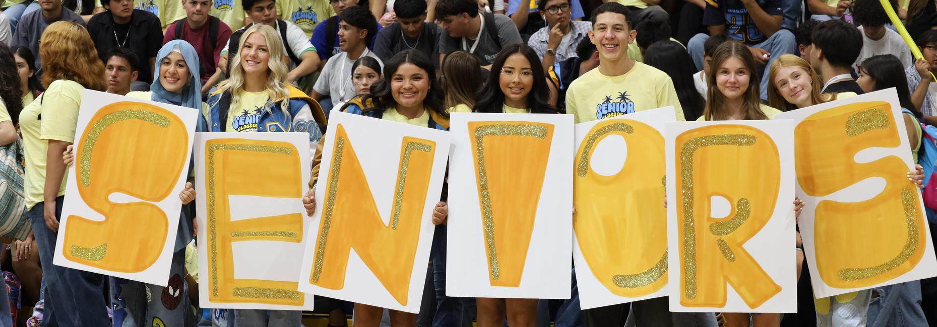 Senior Sign - Back to School Rally
