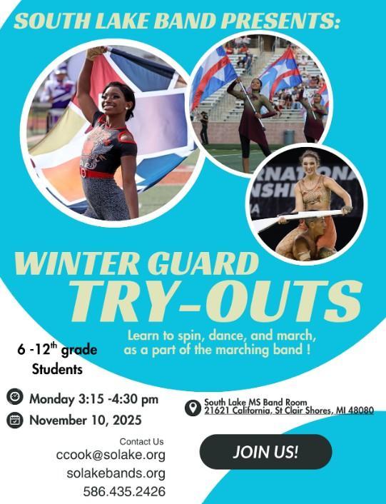 Winter Guard Tryouts