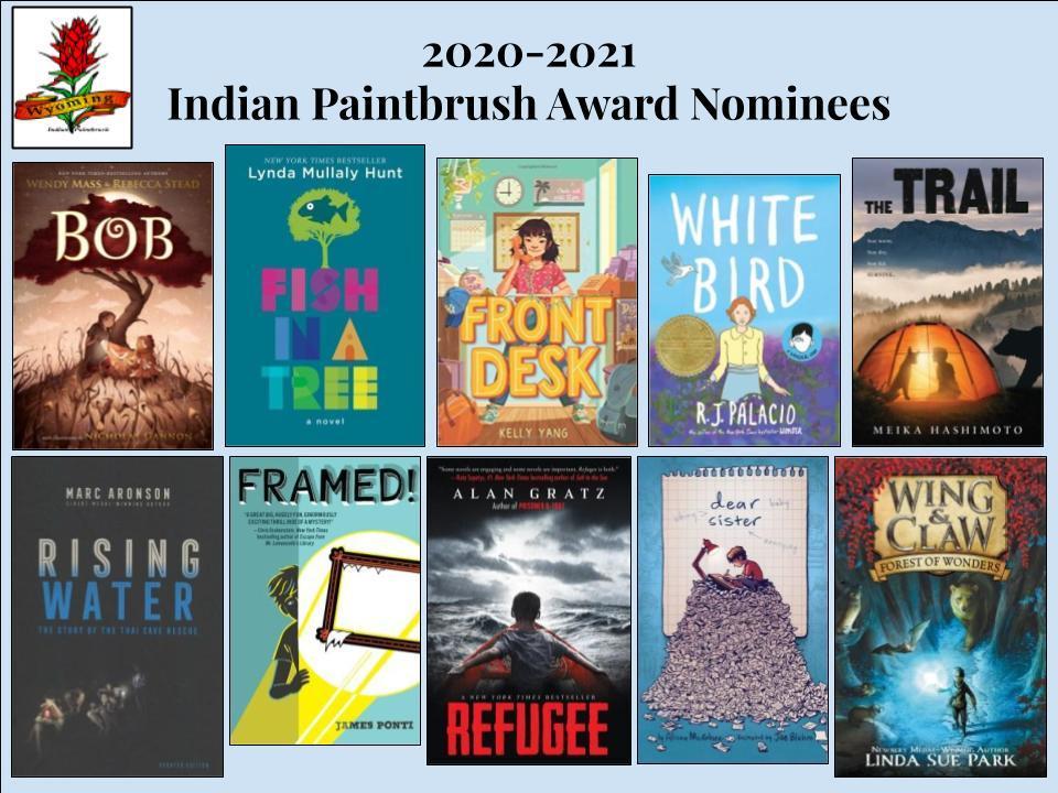 Wyoming Indian Paintbrush Books Library Lovell Elementary School