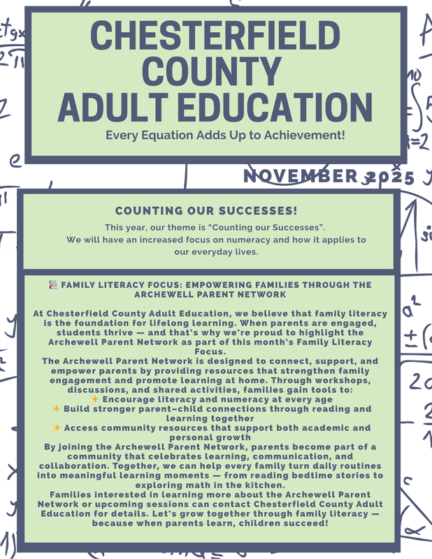 Image of first page of November 2025 CCAE newsletter