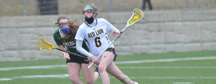 Girls Lacrosse game against Carlisle.