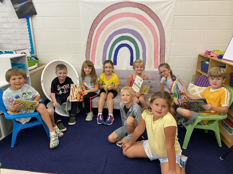 First graders are excited for fall season Coal City Community Unit