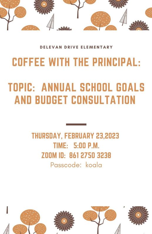 Coffee with the Principal
