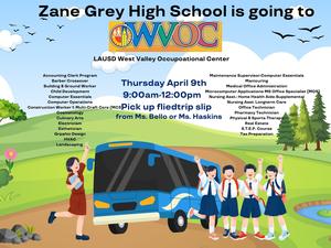 WVOC field trip April 9