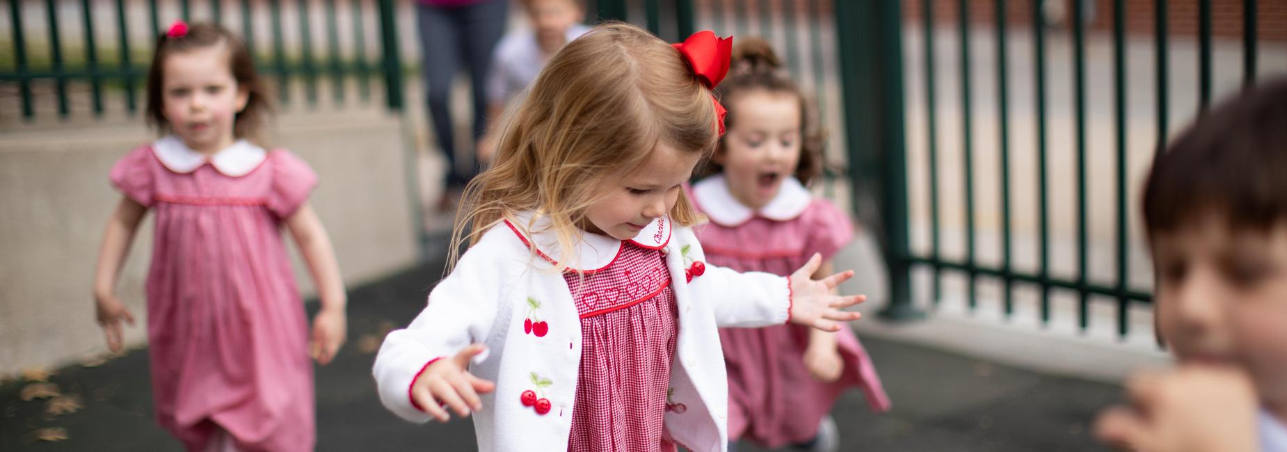 preschoolers playing