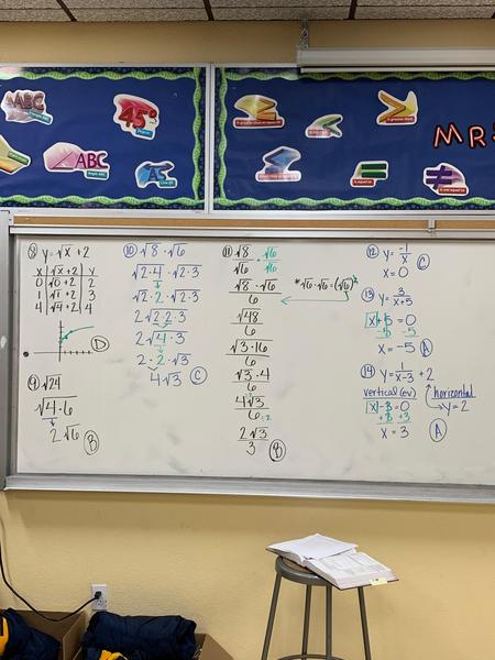 Spring Semester Study Guide Solutions pt. 2