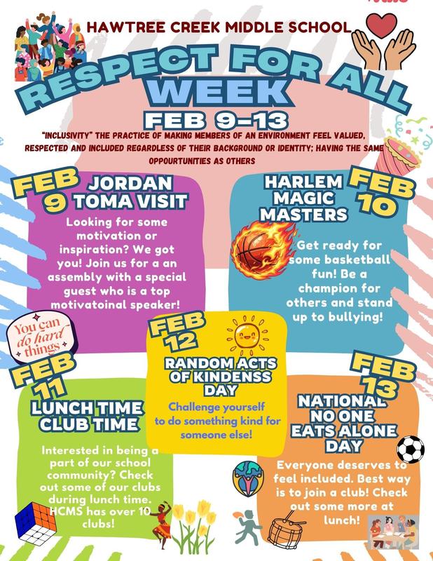 respect for all week