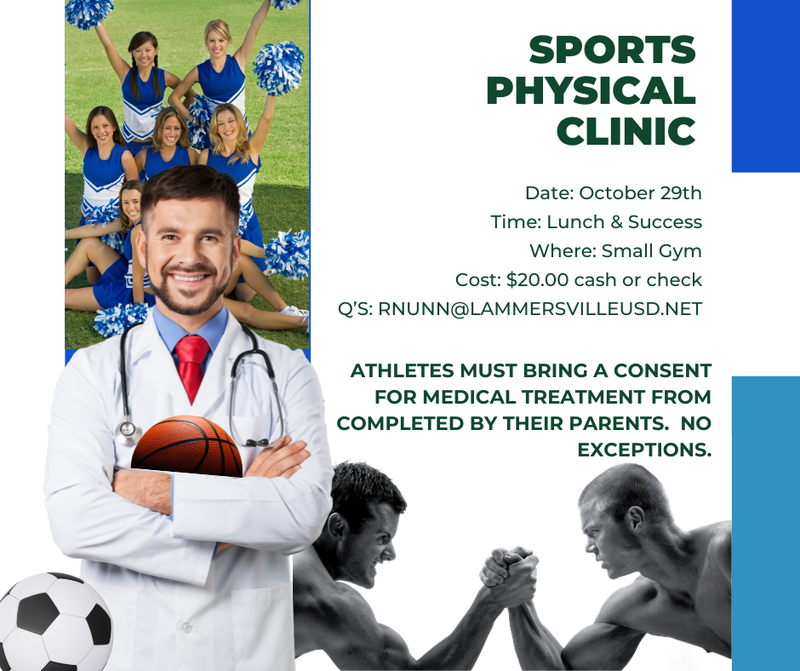 Need a Sports Physical?