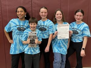 The middle school vex team