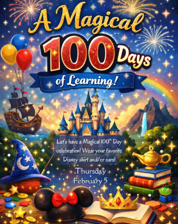 100th day of school Flyer
