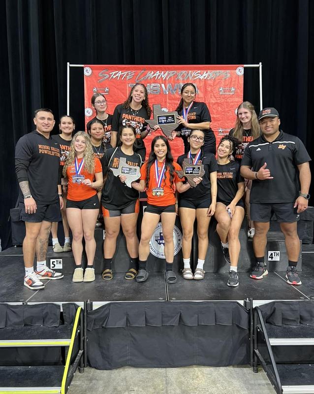 Girls powerlifting team