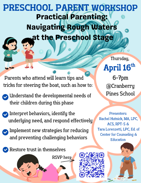 Preschool Parent Workshop