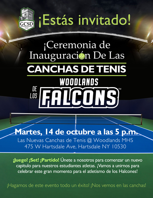 GSCD Ribbon-Cutting Ceremony Flyer SPANISH