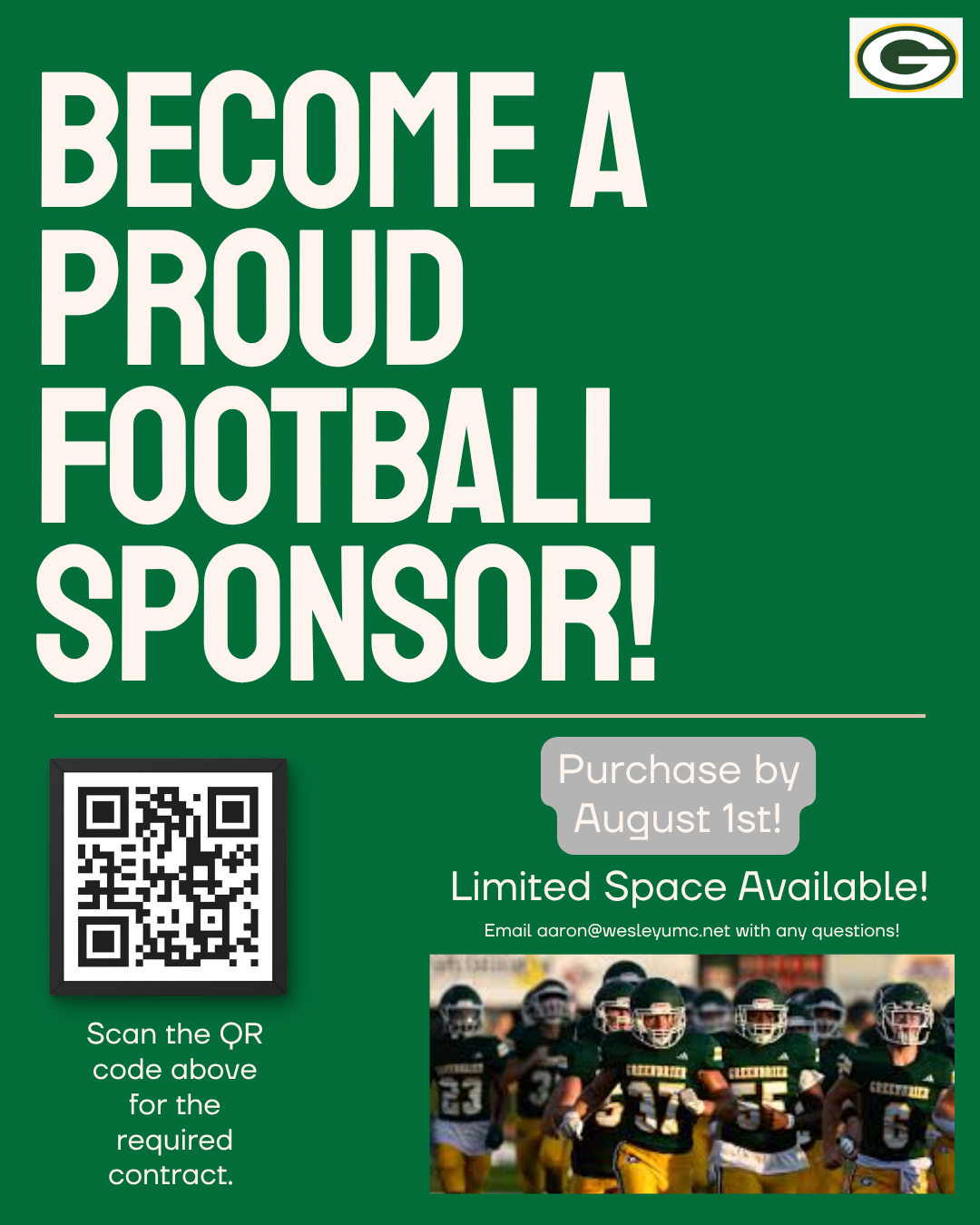 Business Sponsor Flyer