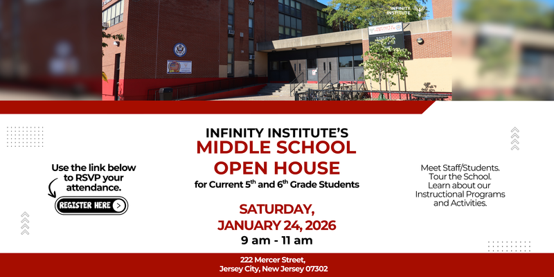 Infinity Institute's Middle School Open House 2026