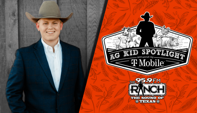 KHS Senior Kyle Real Nominated, Recognized in 95.9 The Ranch Ag Kid Spotlight Featured Photo