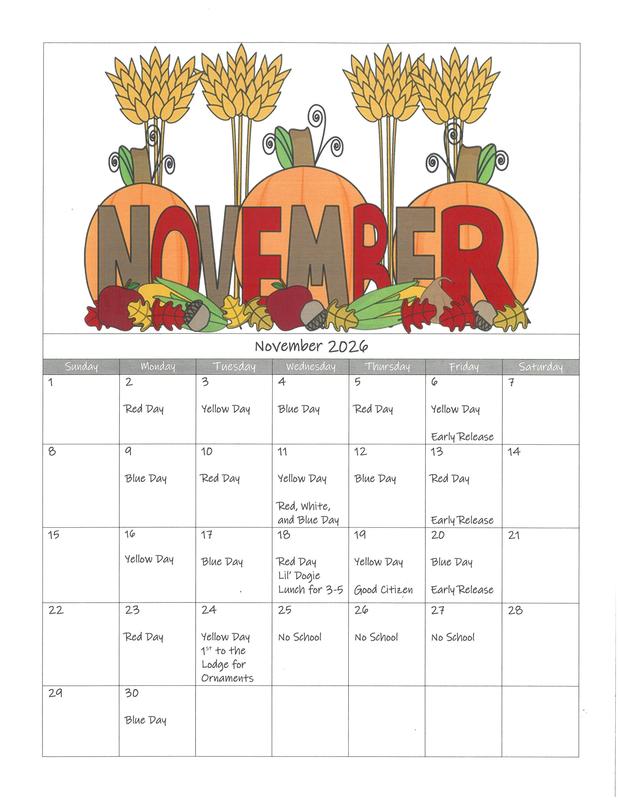 Nov Calendar