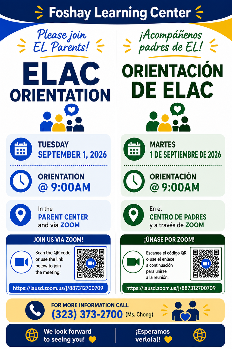 ELAC Orientation Featured Photo