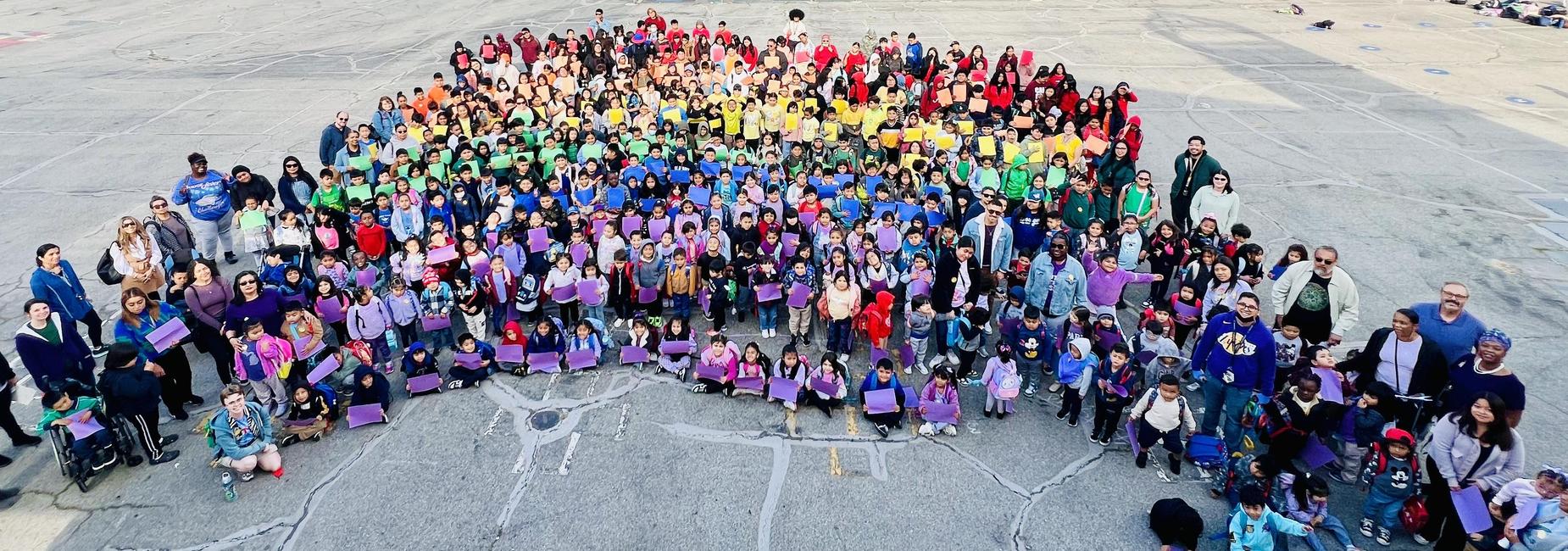 100th Day rainbow!
