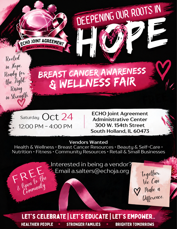 Breast Cancer Event Flyer