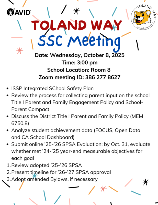 SSC Meeting