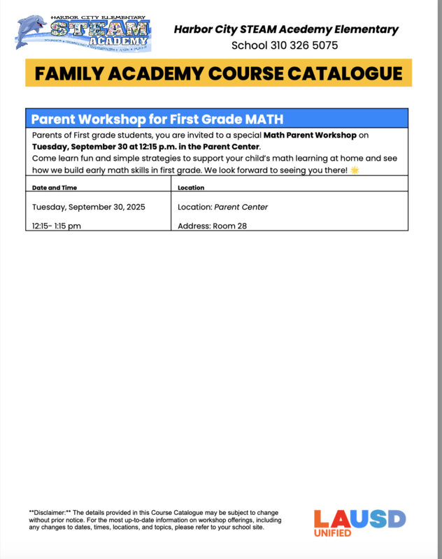 Septemberv Parent Acad