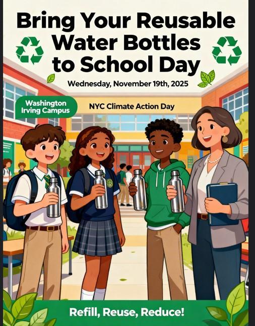 Bring Your reusable Bottle to School Day Featured Photo