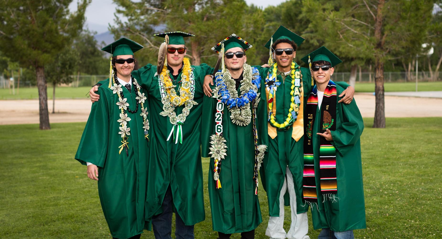 cap and gown seniors