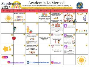Calendario de septiembre