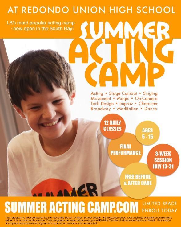 Summer Acting Camp Featured Photo