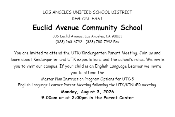 Kindergarten Meeting
