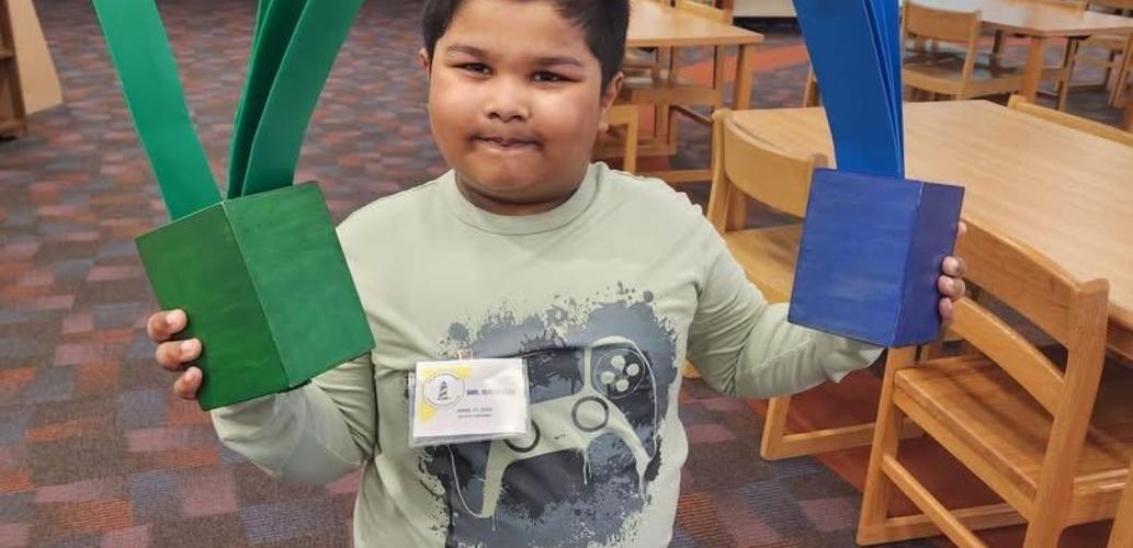 Librarian for the day.