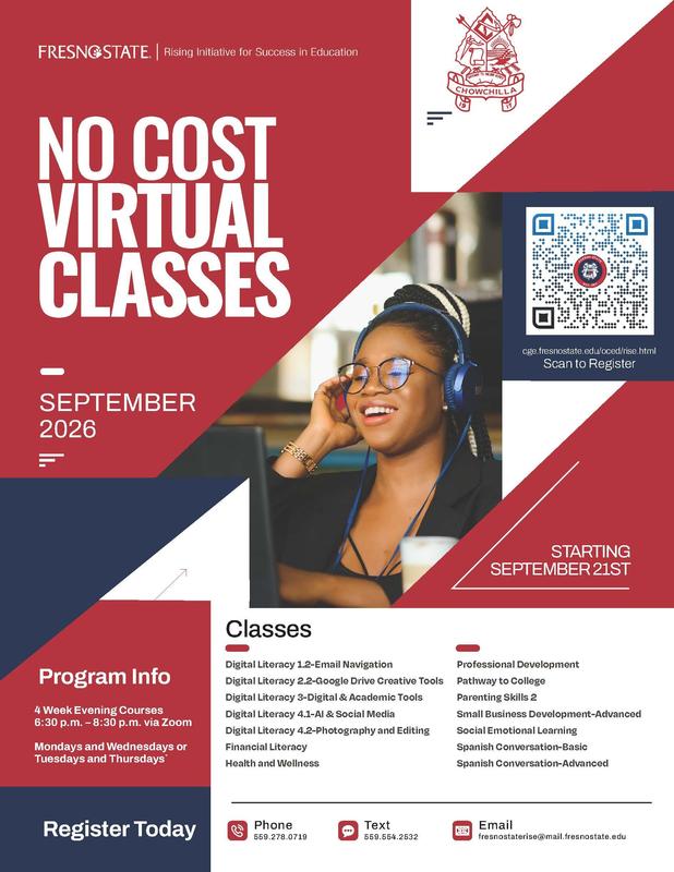 Fresno State Virtual Classes English