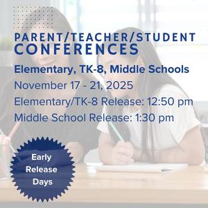 Parent Teacher Student Conferences Nov 17 - 21