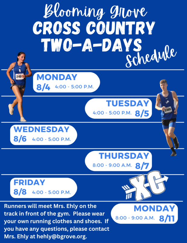 Cross Country Practice